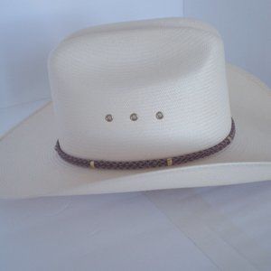 Wrangler 20X Shantung Panama Sz 7 Cowboy Hat NWOT